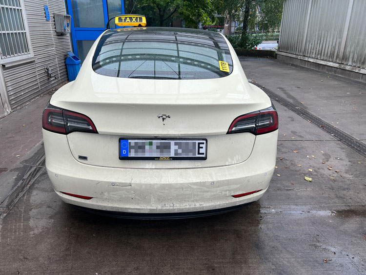 Tesla Gutachten Taxi Tesla Gutachten Taxi